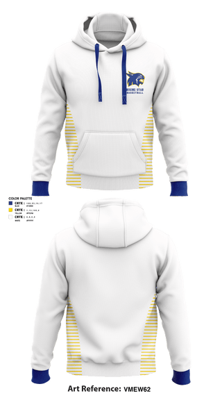 Hoodie, Rising Star High School Basketball, Women's Basketball, Teamtime, Team time, sublimation, custom sports apparel, team uniforms, spirit wear, spiritwear, sports uniforms, custom shirts, team store, custom team store, fundraiser sports, apparel fundraiser