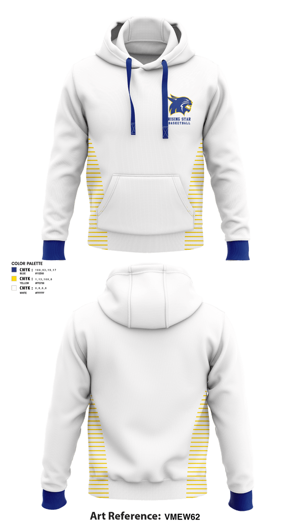 Hoodie, Rising Star High School Basketball, Women's Basketball, Teamtime, Team time, sublimation, custom sports apparel, team uniforms, spirit wear, spiritwear, sports uniforms, custom shirts, team store, custom team store, fundraiser sports, apparel fundraiser