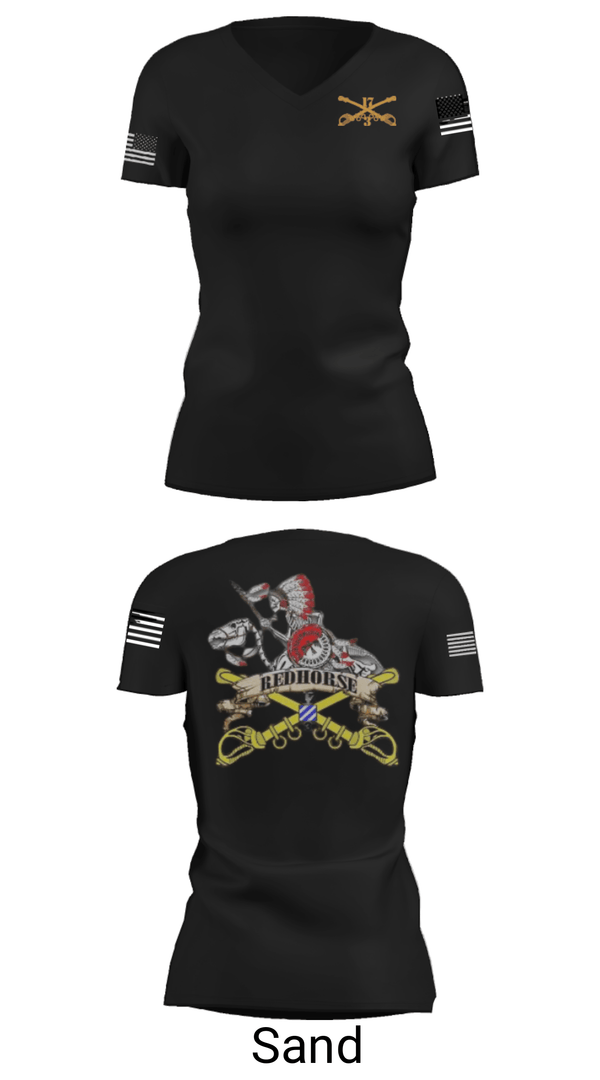 Women's Short Sleeve Vneck Shirt, , Army, Teamtime, Team time, sublimation, custom sports apparel, team uniforms, spirit wear, spiritwear, sports uniforms, custom shirts, team store, custom team store, fundraiser sports, apparel fundraiser