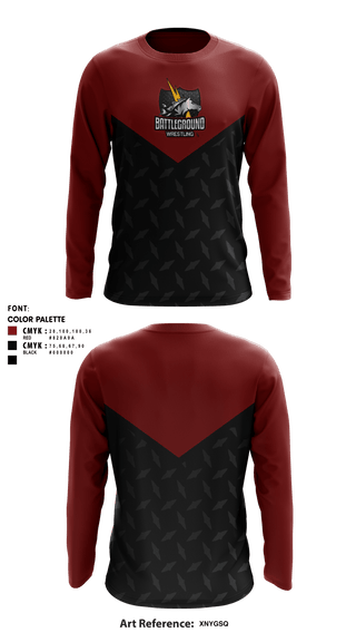 Long Sleeve Performance Shirt, BATTLEGROUND WRESTLING, Wrestling, Teamtime, Team time, sublimation, custom sports apparel, team uniforms, spirit wear, spiritwear, sports uniforms, custom shirts, team store, custom team store, fundraiser sports, apparel fundraiser