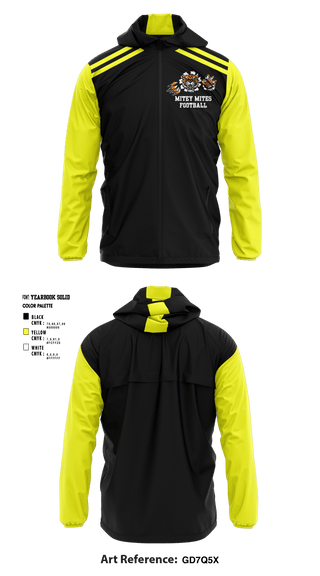 Windbreaker, Mitey Mites, Football, Teamtime, Team time, sublimation, custom sports apparel, team uniforms, spirit wear, spiritwear, sports uniforms, custom shirts, team store, custom team store, fundraiser sports, apparel fundraiser