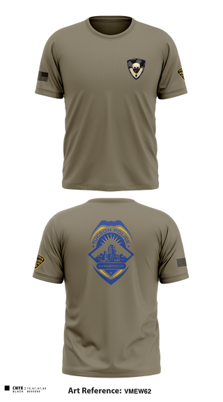 Short Sleeve Performance Shirt, , Police, Teamtime, Team time, sublimation, custom sports apparel, team uniforms, spirit wear, spiritwear, sports uniforms, custom shirts, team store, custom team store, fundraiser sports, apparel fundraiser