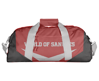 Duffle Bag, World Of Sanuces, , Teamtime, Team time, sublimation, custom sports apparel, team uniforms, spirit wear, spiritwear, sports uniforms, custom shirts, team store, custom team store, fundraiser sports, apparel fundraiser