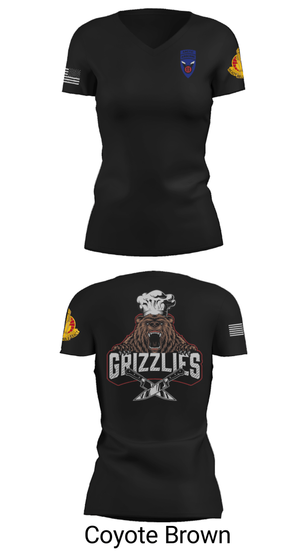 Women's Short Sleeve Vneck Shirt, , Army, Teamtime, Team time, sublimation, custom sports apparel, team uniforms, spirit wear, spiritwear, sports uniforms, custom shirts, team store, custom team store, fundraiser sports, apparel fundraiser