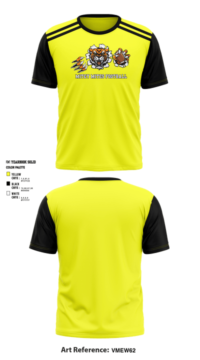 Mitey Mites 19156162 Short Sleeve Performance Shirt - 6