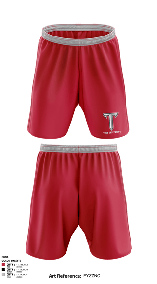 Athletic Shorts With Pockets, Troy University, Spirit Store, Teamtime, Team time, sublimation, custom sports apparel, team uniforms, spirit wear, spiritwear, sports uniforms, custom shirts, team store, custom team store, fundraiser sports, apparel fundraiser