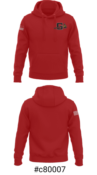 Hoodie, Gilbert High School Basketball, Women's Basketball, Teamtime, Team time, sublimation, custom sports apparel, team uniforms, spirit wear, spiritwear, sports uniforms, custom shirts, team store, custom team store, fundraiser sports, apparel fundraiser