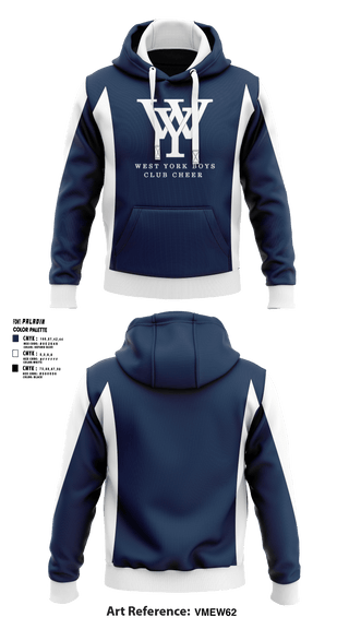 Hoodie, West York Boys Club Basketball, Men's Basketball, Teamtime, Team time, sublimation, custom sports apparel, team uniforms, spirit wear, spiritwear, sports uniforms, custom shirts, team store, custom team store, fundraiser sports, apparel fundraiser