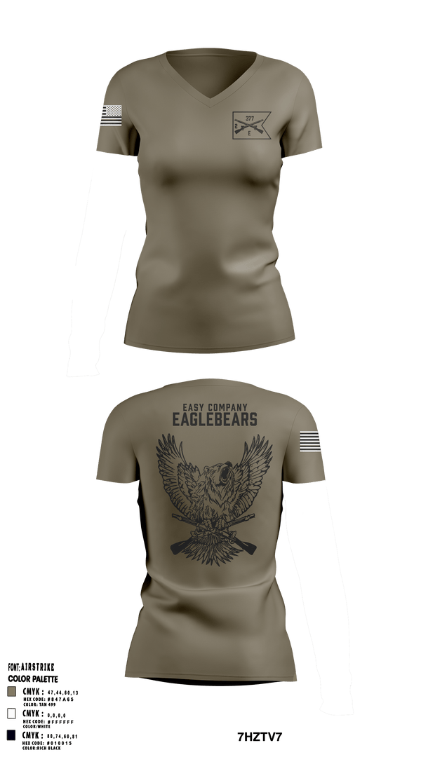 Women's Short Sleeve Vneck Shirt, , Army, Teamtime, Team time, sublimation, custom sports apparel, team uniforms, spirit wear, spiritwear, sports uniforms, custom shirts, team store, custom team store, fundraiser sports, apparel fundraiser