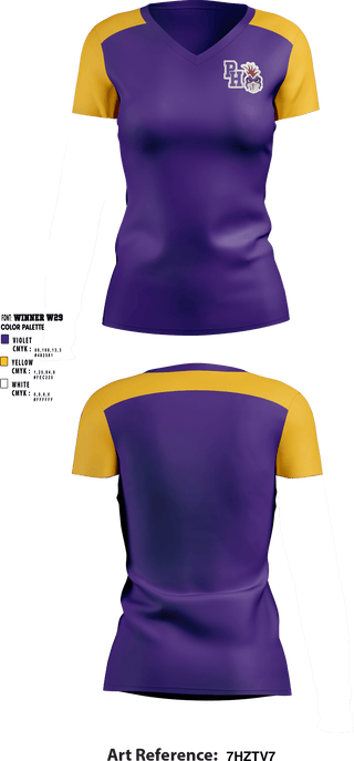 Women's Short Sleeve Vneck Shirt, Pleasant Hill High School Cheer, Cheer, Teamtime, Team time, sublimation, custom sports apparel, team uniforms, spirit wear, spiritwear, sports uniforms, custom shirts, team store, custom team store, fundraiser sports, apparel fundraiser