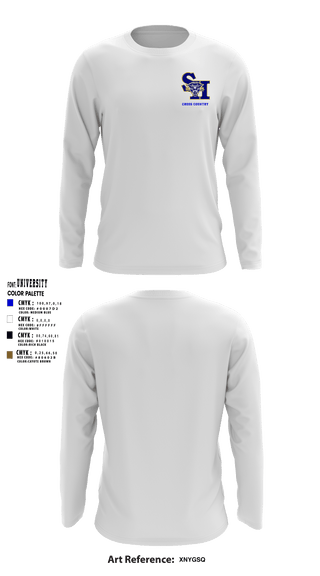 Long Sleeve Performance Shirt, Sweet Home High School Cross Country, Cross Country, Teamtime, Team time, sublimation, custom sports apparel, team uniforms, spirit wear, spiritwear, sports uniforms, custom shirts, team store, custom team store, fundraiser sports, apparel fundraiser