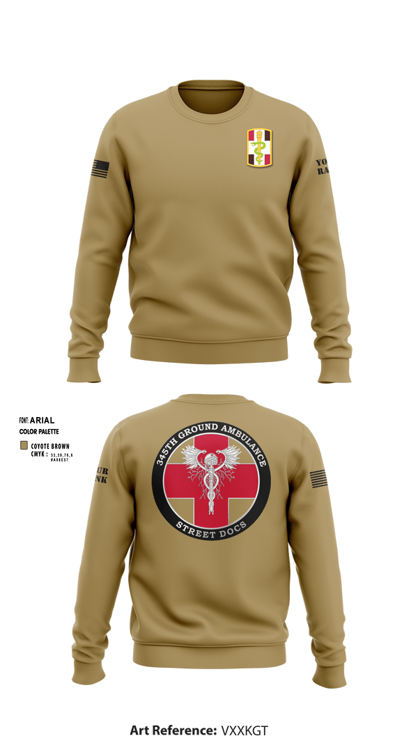 Crew Neck Sweatshirt, , Army, Teamtime, Team time, sublimation, custom sports apparel, team uniforms, spirit wear, spiritwear, sports uniforms, custom shirts, team store, custom team store, fundraiser sports, apparel fundraiser