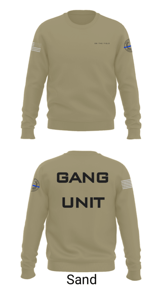 Crew Neck Sweatshirt, , Police, Teamtime, Team time, sublimation, custom sports apparel, team uniforms, spirit wear, spiritwear, sports uniforms, custom shirts, team store, custom team store, fundraiser sports, apparel fundraiser
