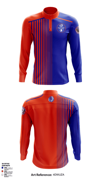 Quarter Zip Jacket, Whiteland Community High School Volleyball, Men's Volleyball, Teamtime, Team time, sublimation, custom sports apparel, team uniforms, spirit wear, spiritwear, sports uniforms, custom shirts, team store, custom team store, fundraiser sports, apparel fundraiser