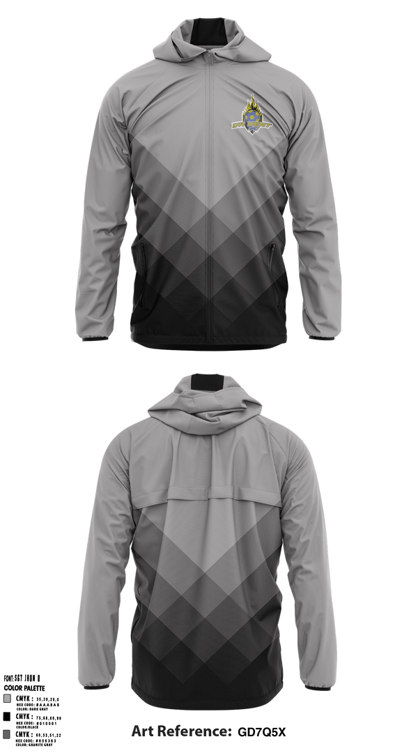 Windbreaker, DA HEAT FC, Spirit Store, Teamtime, Team time, sublimation, custom sports apparel, team uniforms, spirit wear, spiritwear, sports uniforms, custom shirts, team store, custom team store, fundraiser sports, apparel fundraiser