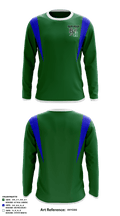 Blue Hills Regional Tech School Basketball 89604210 Long Sleeve Performance Shirt - 1