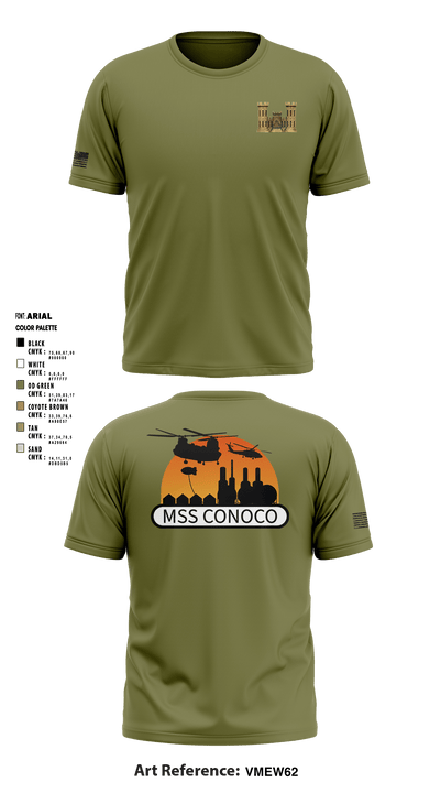MSSC Essayons 2 48058860 Short Sleeve Performance Shirt - 3