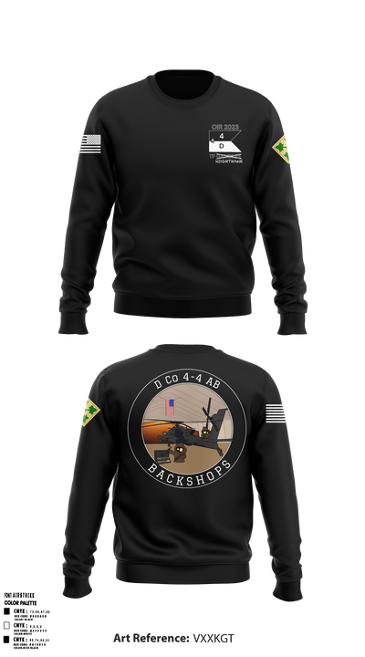 4-4 AB Shops 38588039 Crew Neck Sweatshirt - 1