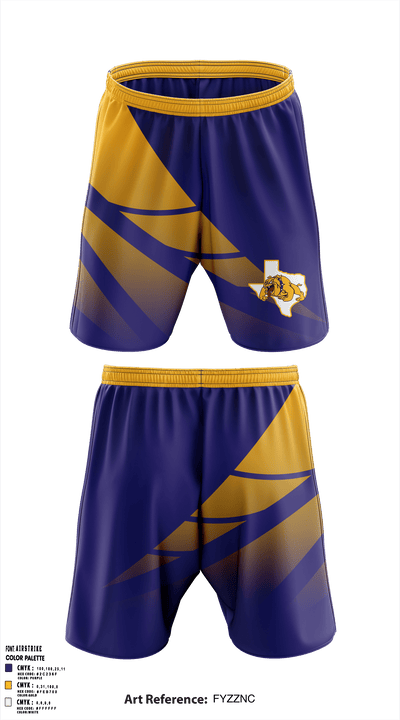 Wylie Youth Football And Cheer 87493992 Athletic Shorts With Pockets - 2