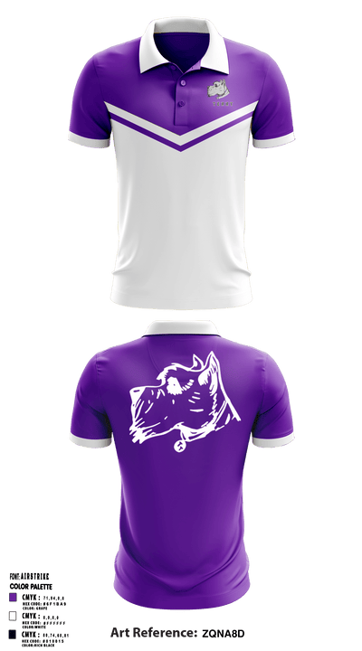 Terry High School 33908457 Short Sleeve Performance Polo - 1