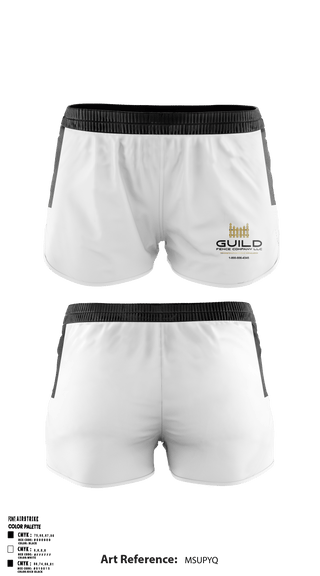 Women's Shorts, Guild fence company LLC, , Teamtime, Team time, sublimation, custom sports apparel, team uniforms, spirit wear, spiritwear, sports uniforms, custom shirts, team store, custom team store, fundraiser sports, apparel fundraiser