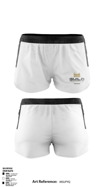 Guild fence company LLC 56569475 Women's Shorts - 33