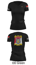 Alpha Troop 2-17 71338427 Women's Short Sleeve V-neck Shirt - 22