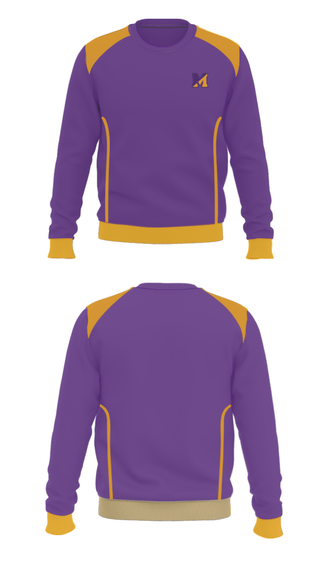 Crew Neck Sweatshirt, Mount Saint Joseph Academy Golf, Golf, Teamtime, Team time, sublimation, custom sports apparel, team uniforms, spirit wear, spiritwear, sports uniforms, custom shirts, team store, custom team store, fundraiser sports, apparel fundraiser