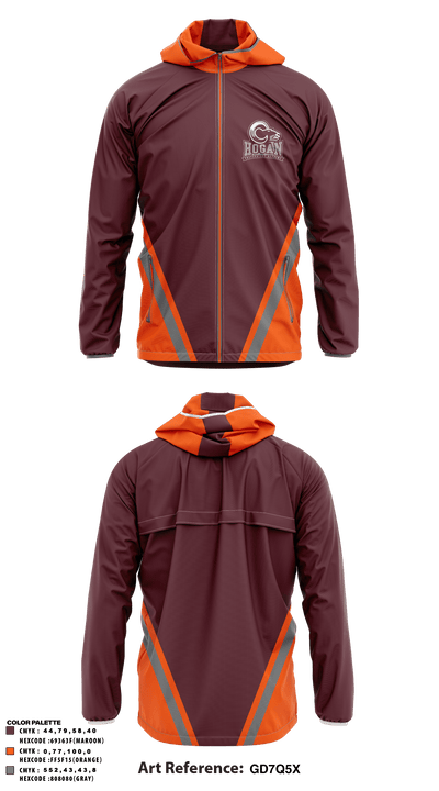 Hogan Prep Academy 95819741 Windbreaker - 1
