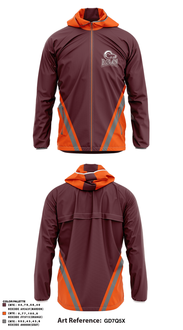 Windbreaker, Hogan Prep Academy, Spirit Store, Teamtime, Team time, sublimation, custom sports apparel, team uniforms, spirit wear, spiritwear, sports uniforms, custom shirts, team store, custom team store, fundraiser sports, apparel fundraiser