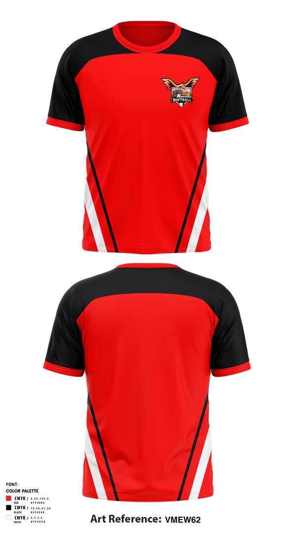 Short Sleeve Performance Shirt, North Side High School Softball, Softball, Teamtime, Team time, sublimation, custom sports apparel, team uniforms, spirit wear, spiritwear, sports uniforms, custom shirts, team store, custom team store, fundraiser sports, apparel fundraiser