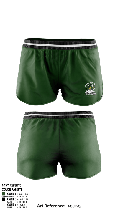 Cape May County Technical High School Cheer 67172243 Women's Shorts - 1