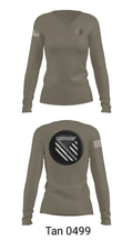 Corrections 26294132 Women's Long Sleeve V-neck Shirt - 41