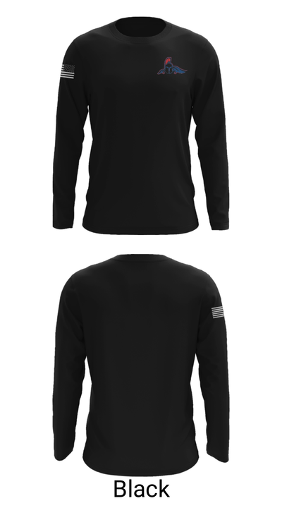 Swallows Charter Academy Golf 92725083 Long Sleeve Performance Shirt - 14