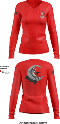 1-181 INF Goon Squad 39530848 Women's Long Sleeve V-neck Shirt - 1