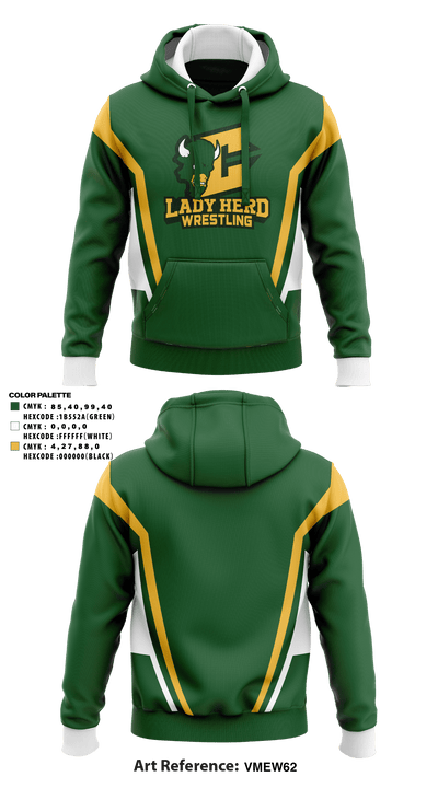 Carlisle High School Wrestling 5191050 Hoodie - 3