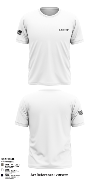 D-Shift 57803589 Short Sleeve Performance Shirt - 2