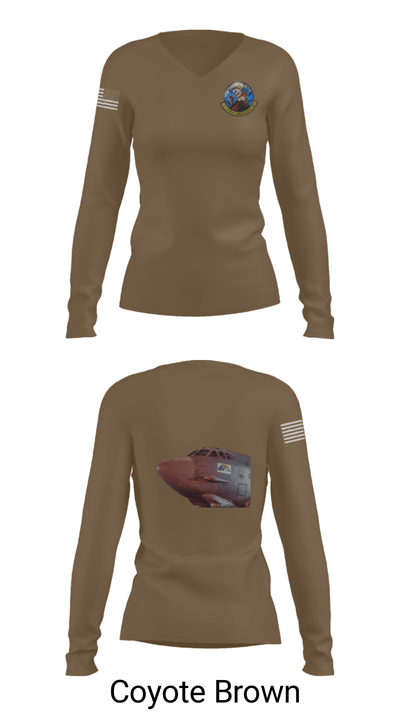 5th AMXS 66164190 Women's Long Sleeve V-neck Shirt - 38