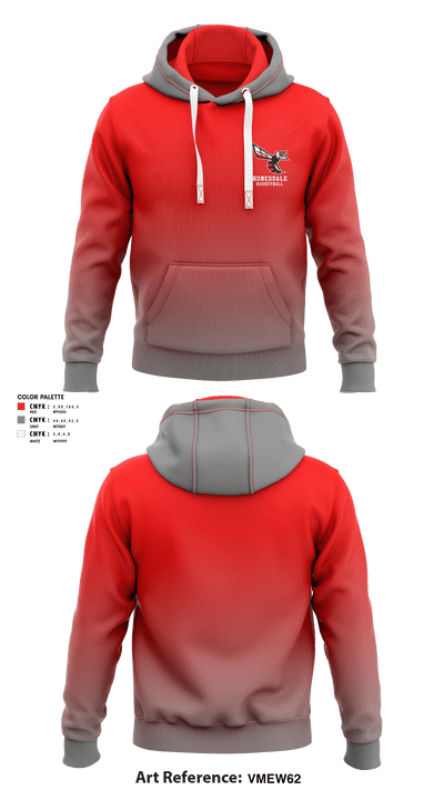 Honesdale High School Basketball 24985503 Hoodie - 2