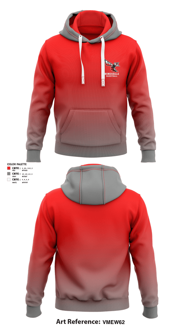 Hoodie, Honesdale High School Basketball, Men's Basketball, Teamtime, Team time, sublimation, custom sports apparel, team uniforms, spirit wear, spiritwear, sports uniforms, custom shirts, team store, custom team store, fundraiser sports, apparel fundraiser
