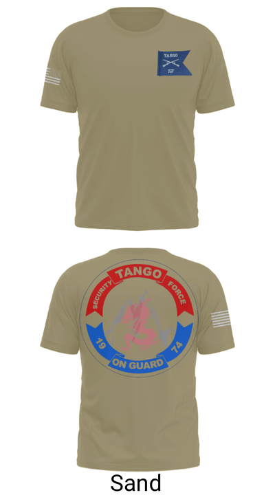 Tango Security Force 4730343 Short Sleeve Performance Shirt - 36