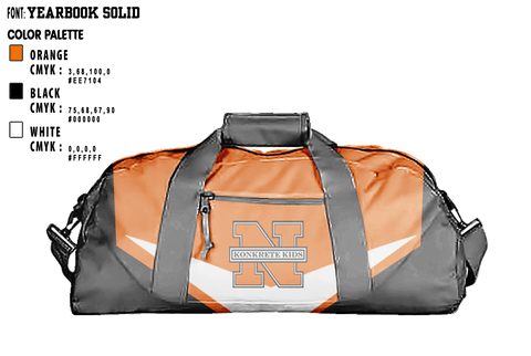 Duffle Bag, Northampton Area High School Wrestling, Wrestling, Teamtime, Team time, sublimation, custom sports apparel, team uniforms, spirit wear, spiritwear, sports uniforms, custom shirts, team store, custom team store, fundraiser sports, apparel fundraiser