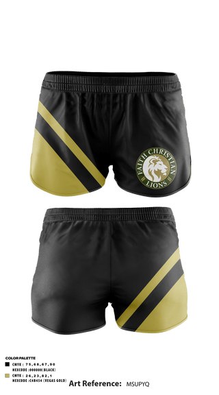 Track Shorts, Faith Christian School Track and Field, Track & Field, Teamtime, Team time, sublimation, custom sports apparel, team uniforms, spirit wear, spiritwear, sports uniforms, custom shirts, team store, custom team store, fundraiser sports, apparel fundraiser