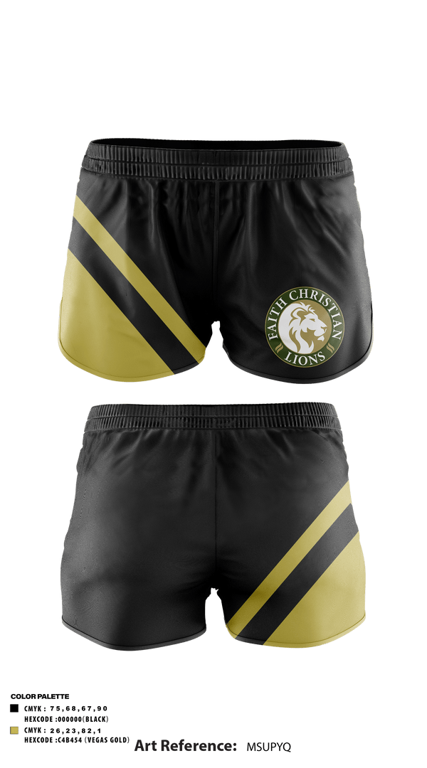 Track Shorts, Faith Christian School Track and Field, Track & Field, Teamtime, Team time, sublimation, custom sports apparel, team uniforms, spirit wear, spiritwear, sports uniforms, custom shirts, team store, custom team store, fundraiser sports, apparel fundraiser
