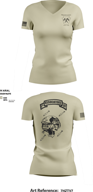 Women's Short Sleeve Vneck Shirt, Tyler McCourt     37171288, Army, Teamtime, Team time, sublimation, custom sports apparel, team uniforms, spirit wear, spiritwear, sports uniforms, custom shirts, team store, custom team store, fundraiser sports, apparel fundraiser