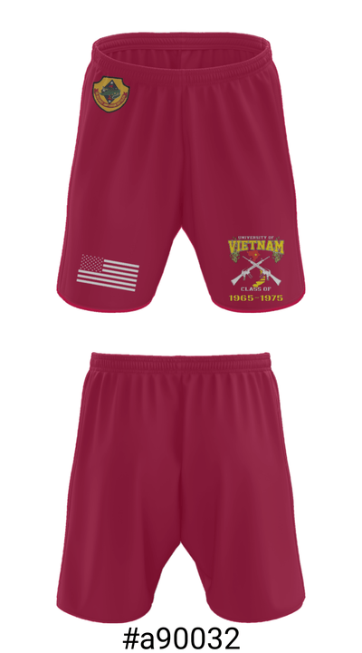 3rd AAV 1st Marines Div 71924881 Athletic Shorts With Pockets - 25