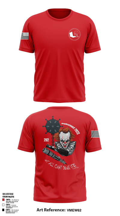 Mobile unit 2 64041633 Short Sleeve Performance Shirt - 51