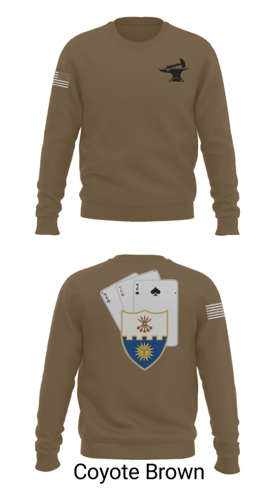 Anvil company, 2-22 Infantry 69124042 Crew Neck Sweatshirt - 8
