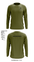 Stealth customs 84323734 Long Sleeve Performance Shirt - 8