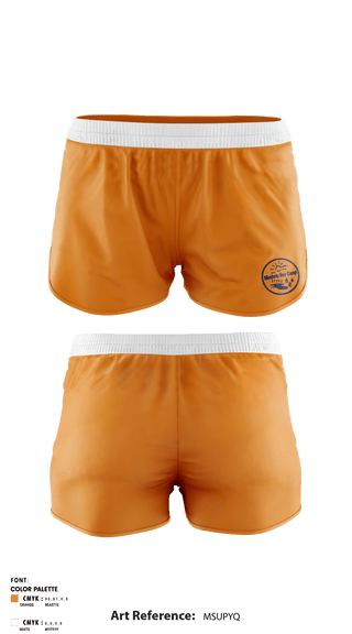 Women's Shorts, Mosholu Day Camp, Spirit Store, Teamtime, Team time, sublimation, custom sports apparel, team uniforms, spirit wear, spiritwear, sports uniforms, custom shirts, team store, custom team store, fundraiser sports, apparel fundraiser